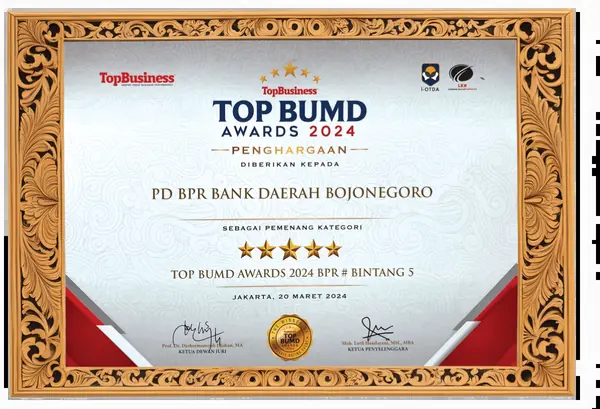 TOP BUMD Awards 2024 BPR # Bintang 5