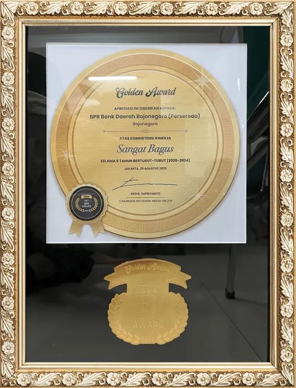 Golden Award Infobank 16th BPR Award 2025