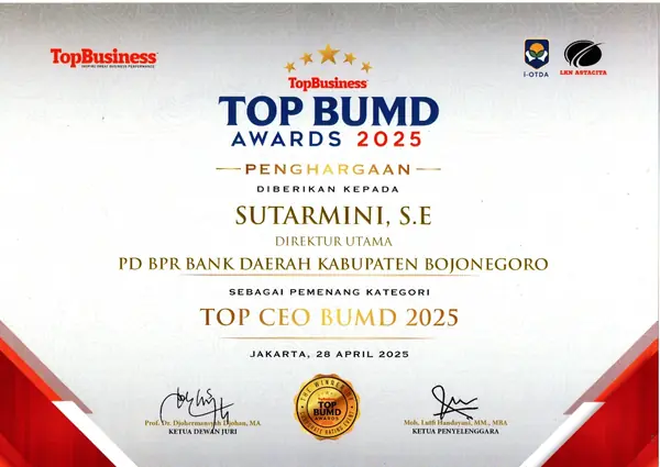 TOP CEO BUMD 2025