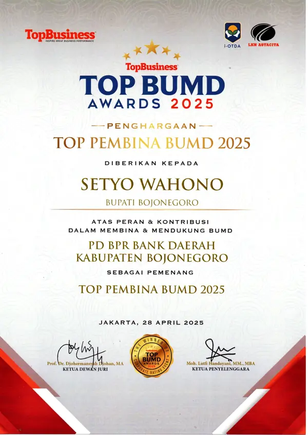TOP Pembina BUMD 2025