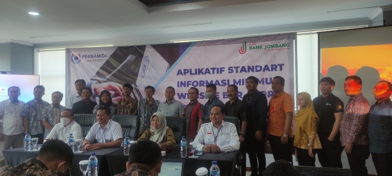 Bank Daerah Bojonegoro turut serta dalam Pelatihan Aplikatif Standart Informasi Minimum Website BPR