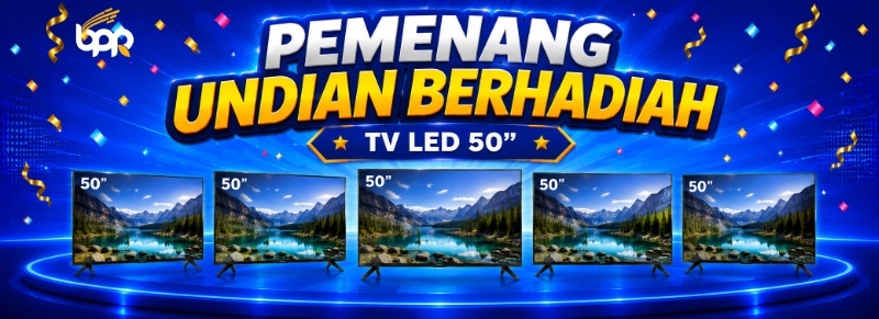 Pemenang Gebyar Undian Berhadiah TV LED