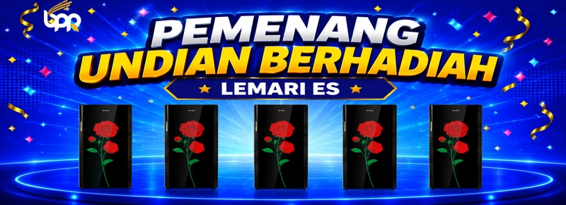 Pemenang Gebyar Undian Berhadiah Lemari Es