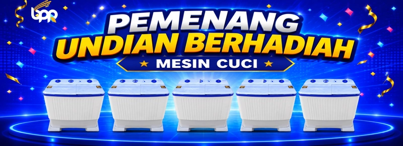 Pemenang Gebyar Undian Berhadiah Mesin Cuci