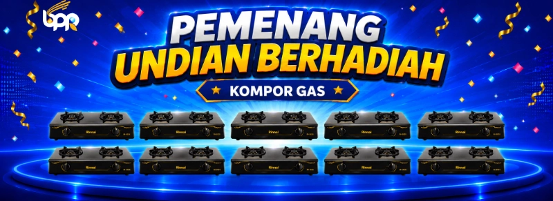 Pemenang Gebyar Undian Berhadiah Kompor Gas