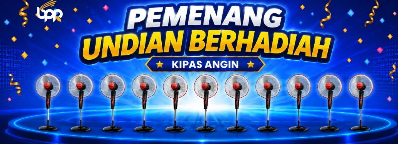 Pemenang Gebyar Undian Berhadiah Kipas Angin
